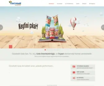 Ozcebelli.com.tr(Özcebelli Gıda San) Screenshot