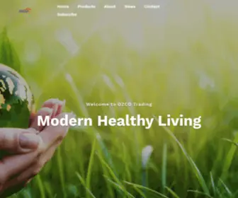 Ozcotc.com.au(Modern Healthy Living) Screenshot