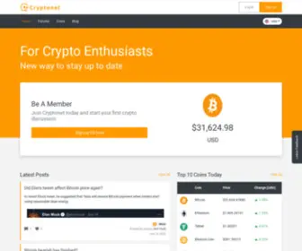 Ozcryptonet.com(Cryptonet) Screenshot