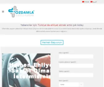 Ozdamlakartal.com(Özdamla Sürücü Kursu) Screenshot