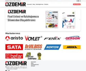 Ozdemirmakina.com.tr(Özdemir) Screenshot