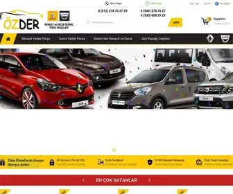 Ozderrenault.com(Özder) Screenshot