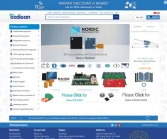 Ozdisan.com(Özdisan Elektronik) Screenshot