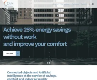 Oze-Energies.com(Accueil) Screenshot