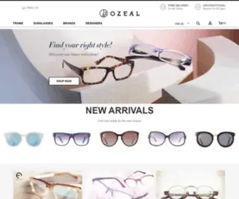 Ozealglasses.com(Find the richest collection of boutique) Screenshot