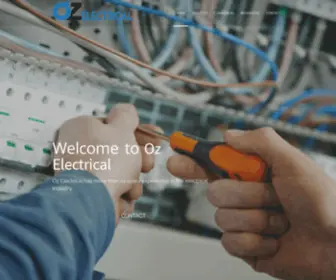 Ozelectricalllc.com(Oz Electrical) Screenshot