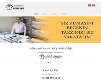 Ozelgomlekdikim.com(Özel Dikim Gömlek) Screenshot