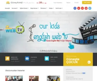 Ozelgunes.com.tr(Güneş Koleji) Screenshot