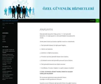 Ozelguvenlikhizmetleri.net(Ozelguvenlikhizmetleri) Screenshot