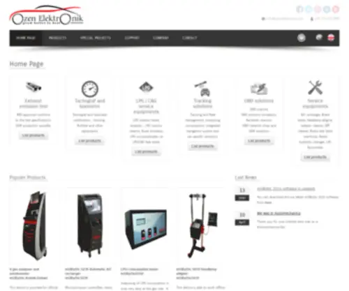 Ozenelektronik.com(Ozen Elektronik) Screenshot