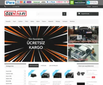 Ozenhifi.com(Focal, Audison, Hertz, Alpine, Araca özel mültimedya) Screenshot