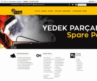 Ozenmakina.com.tr(Site Yapım Aşamasındadır) Screenshot