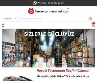 Ozerentarimmarket.com(ONLİNE SATIŞ MAĞZASI) Screenshot