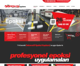 Ozerepoksi.com(Özer Epoksi) Screenshot