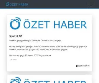 Ozet.in(Özet) Screenshot