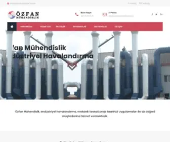 Ozfanmuhendislik.com(Özfan Mühendislik) Screenshot