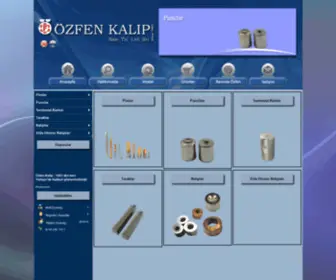 Ozfenkalip.com.tr(Özfen) Screenshot