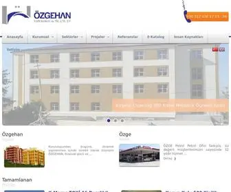 Ozgehanyapi.com(ÖZGEHAN YAPI) Screenshot