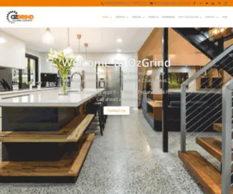 Ozgrindpolishedconcrete.com.au(Polished Concrete Floors Brisbane & Gold Coast) Screenshot