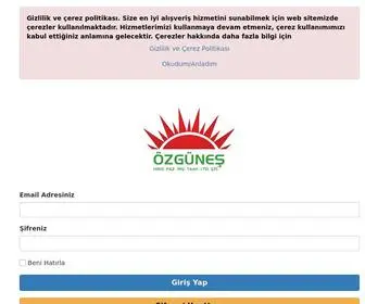 Ozgunesshowroom.net(Özgüneş Hırdavat Pazarlama Ticaret Limited Şirketi) Screenshot