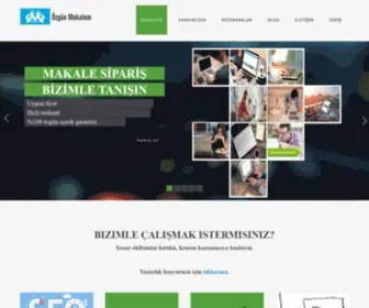Ozgunmakalem.com(0 özgün makalenin adresi) Screenshot