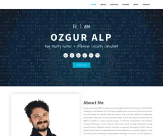 Ozguralp.com(Ozgur Alp) Screenshot