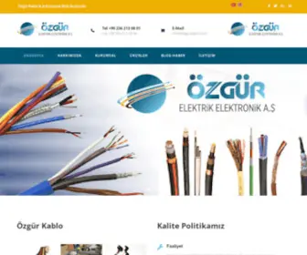 Ozgurkablo.com(Özgür) Screenshot