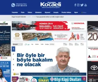 Ozgurkocaeli.com.tr(Özgür Kocaeli) Screenshot
