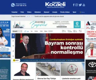 Ozgurkocaeli.com(Özgür) Screenshot