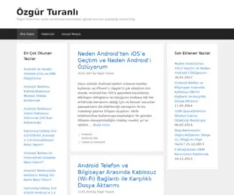 Ozgurturanli.com(Özgür Turanlı) Screenshot