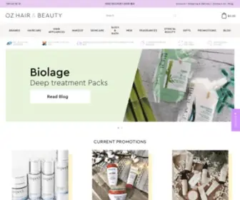 Ozhairandbeauty.com(Hair & Beauty Products) Screenshot