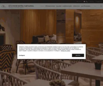 Ozhotelluxury.com.co(OZ Luxury Hotel Cartagena en Cartagena de Indias) Screenshot