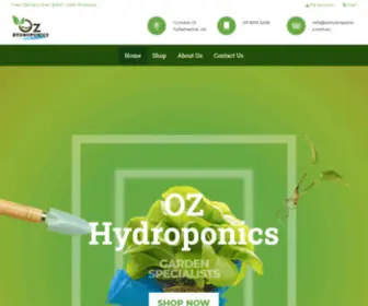 Ozhydroponics.com.au(Ozhydroponics ? Ozhydroponics) Screenshot