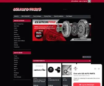 Oziautoparts.com.au(Ozi Auto Parts) Screenshot