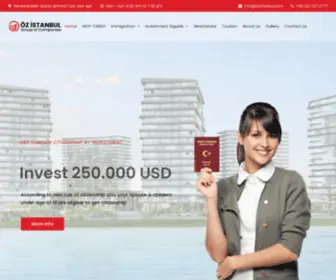 Ozistanbul.com(Investment In Turkey) Screenshot