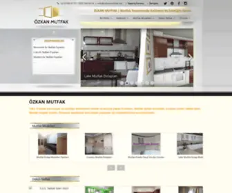 Ozkanmutfak.net(İmalat & Tasarımın Adresi) Screenshot