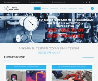 Ozkansihhitesisat.com(Özkan Sıhhi Tesisat) Screenshot