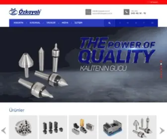 Ozkayali.com.tr(Özkayalı) Screenshot