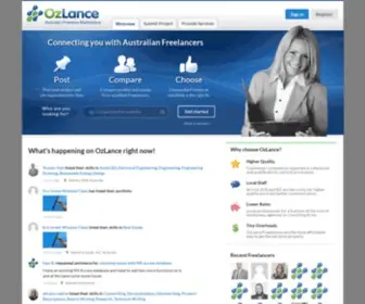 Ozlance.com.au(Our primary goal) Screenshot