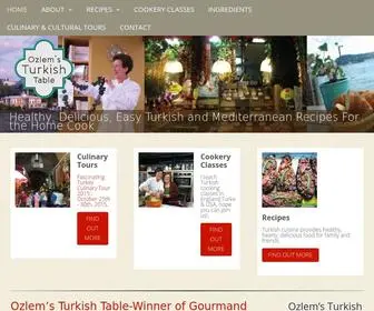 Ozlemsturkishtable.com(Ozlem's Turkish Table) Screenshot