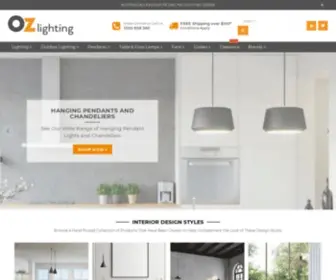 Ozlighting.com.au(Australian Lighting Store) Screenshot