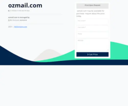 Ozmail.com(Information about) Screenshot