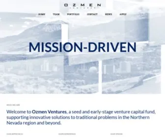 Ozmenventures.com(Ozmen Ventures) Screenshot