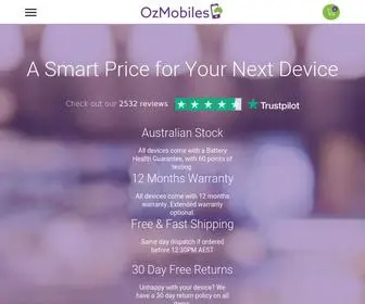 Ozmobiles.com.au(Cheap Phones) Screenshot