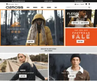 Ozmosis.com.au(Shop The Widest Range Of Surf) Screenshot