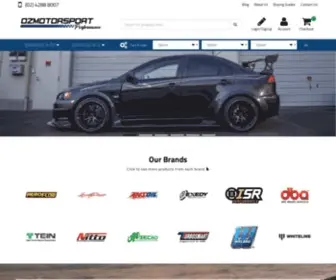 Ozmotorsport.com(Home) Screenshot