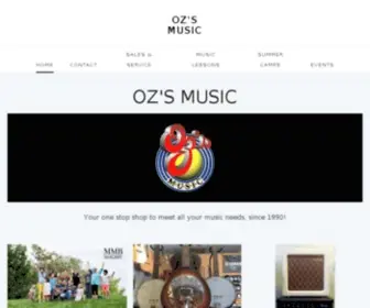 Ozmusic.com(Oz's Music) Screenshot