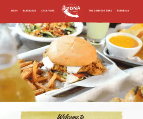 Ozonagrill.com(Ozona Grill & Bar) Screenshot