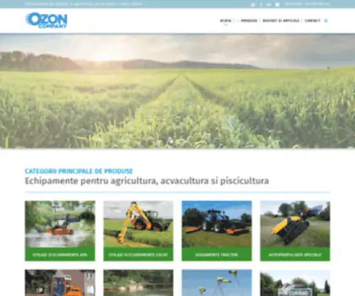 Ozoncompany.ro(Ozon Company) Screenshot