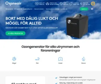 Ozoneair.se(Köp din Ozoneair idag) Screenshot